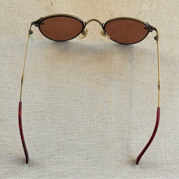 Vintage Matsuda Antique Bronze Eyeglass Frames, Unisex - Picture 3 of 15